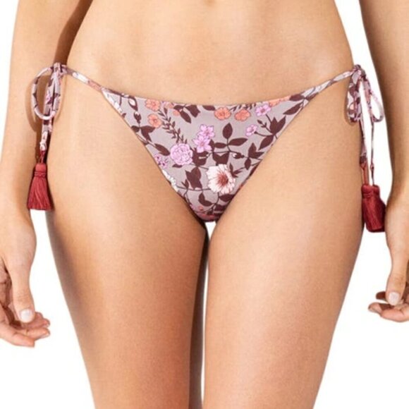 New Maaji Ditsy Halles Sunny Reversible Swim Bikini Set NWT Large - Picture 5 of 16